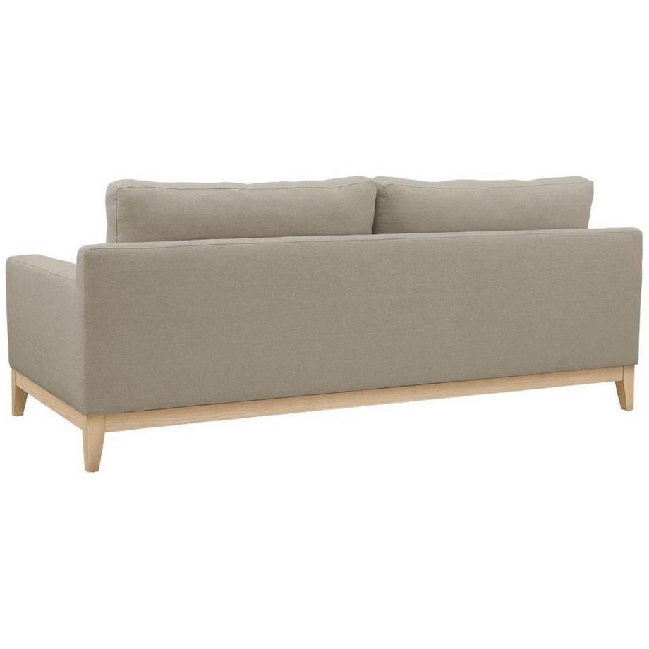 Blanc d'Ivoire Canapé Leonore lin beige 220  