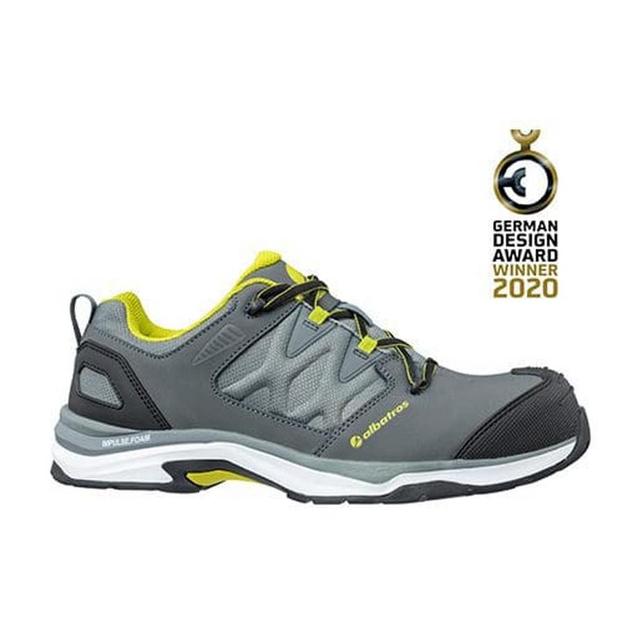 Albatros ULTRATRAIL GREY LOW S3 ESD HRO SRC Sicherheitsschuh  