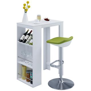 VCM Holz Bartisch Tresen Stehtisch Bistrotisch Bartresen hoher Tisch Oktola  