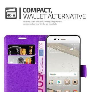 Cadorabo  Housse compatible avec Huawei P10 - Coque de protection avec fermeture magnétique, fonction de support et compartiment pour carte 