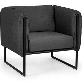 mutoni Fauteuil de jardin Pixel anthracite  