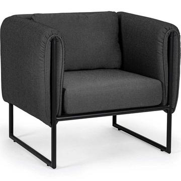 Fauteuil de jardin Pixel anthracite