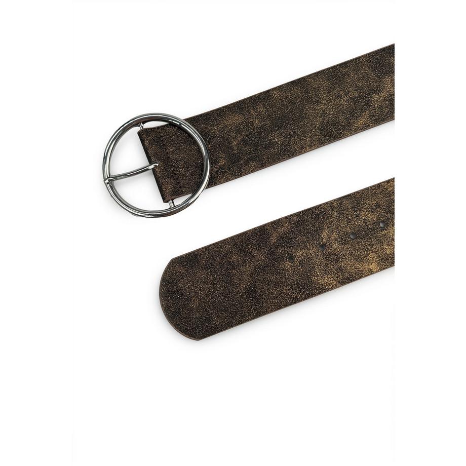 AVANT-GARDE PARIS  Ceinture à boucle ronde scintillante 