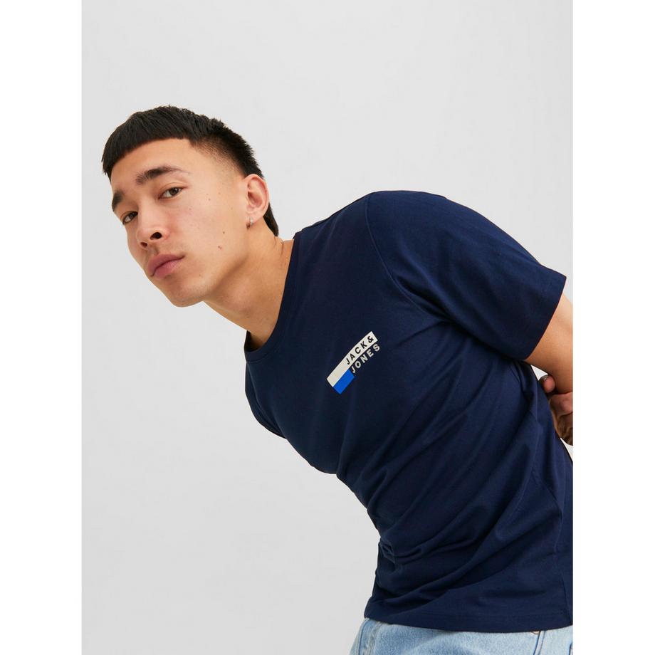 JACK & JONES Corp Logo Small Rundhals T-Shirt  