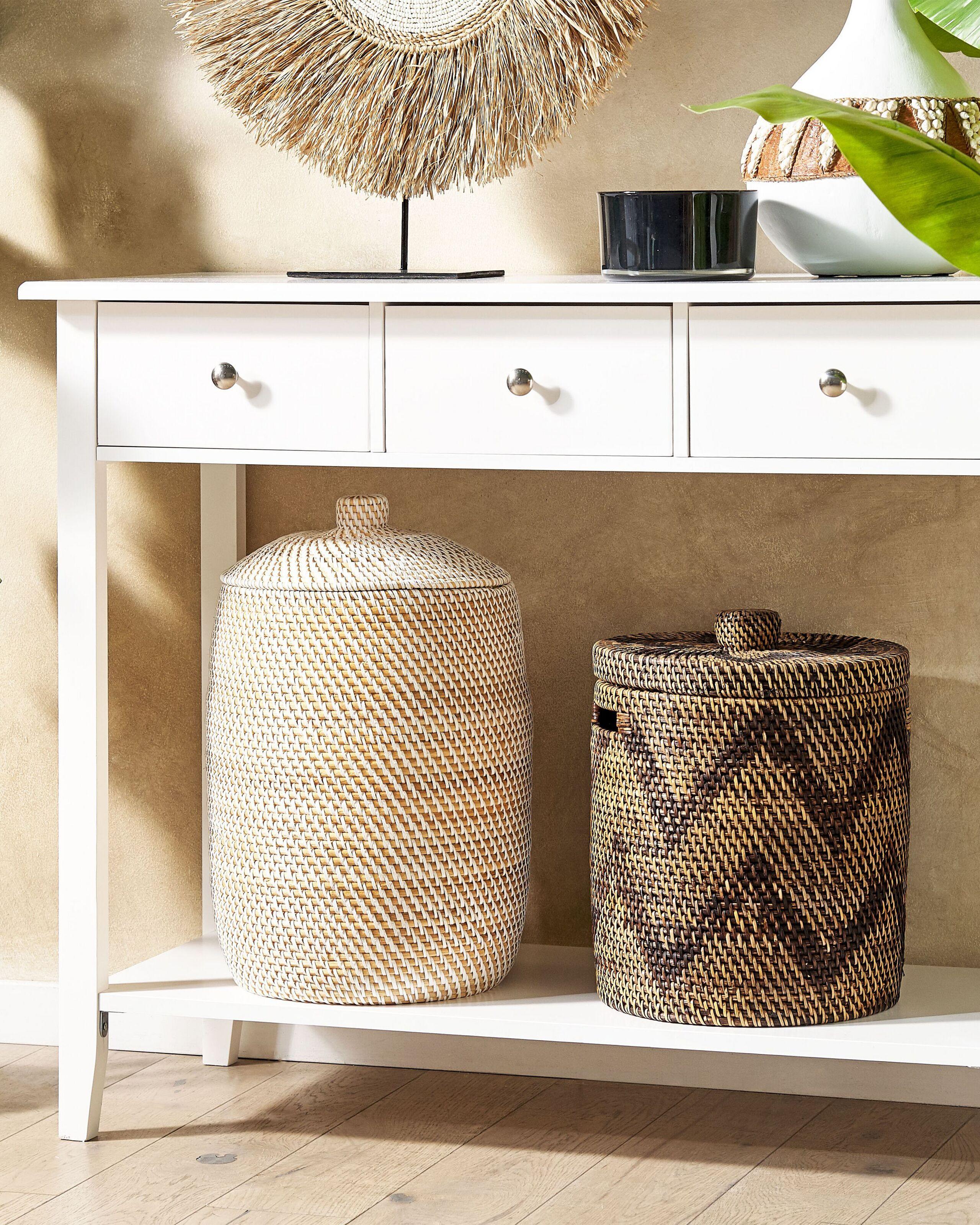 Beliani Korb en Rattan Boho GADIS  