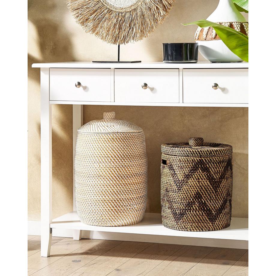 Beliani Korb en Rattan Boho GADIS  