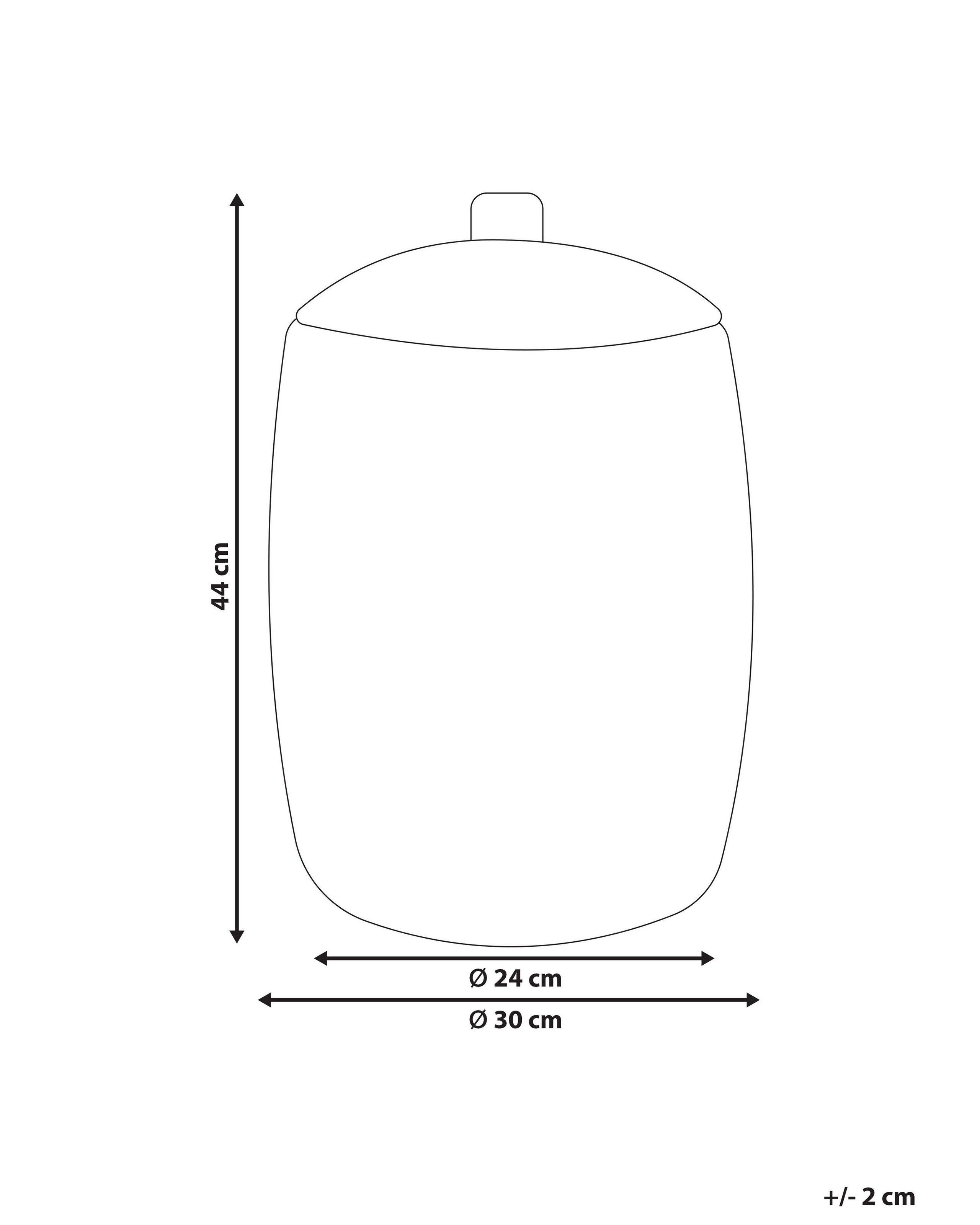 Beliani Korb en Rattan Boho GADIS  