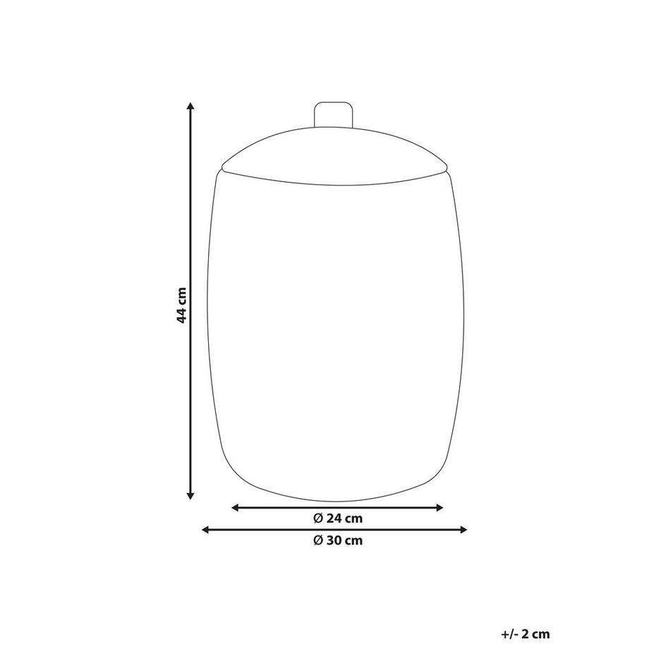 Beliani Korb en Rattan Boho GADIS  