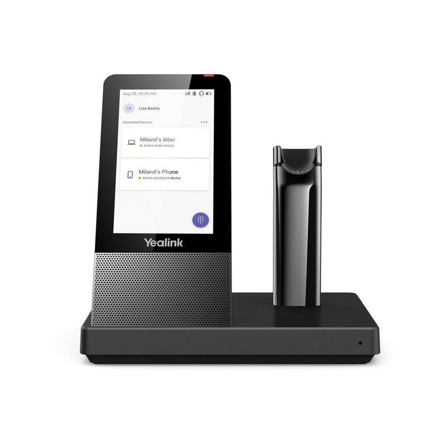 Yealink  Yealink WH67 UC Systèmes de conférences audio personnelle Sans fil Crochets auriculaires, Arceau, Ecouteurs Bureau/Centre d'appels USB Type-A Bluetooth Noir 
