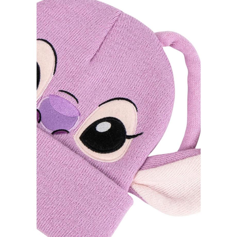 Disney  Bonnet Tricoté au Point de Riz/Mousse 