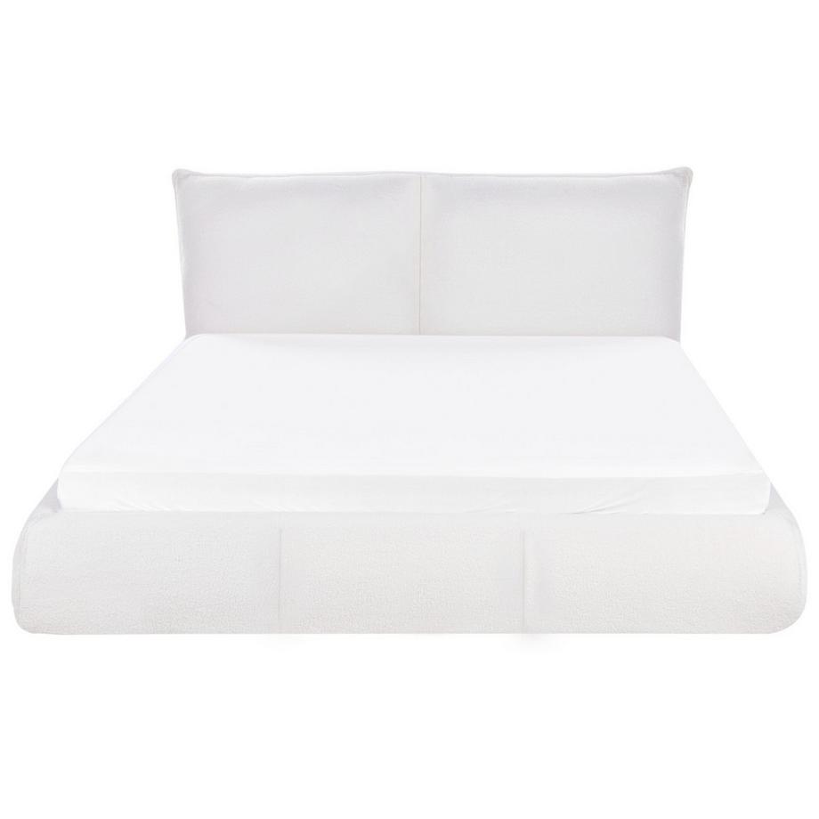 Beliani Letto en Bouclé Moderno VINAY  