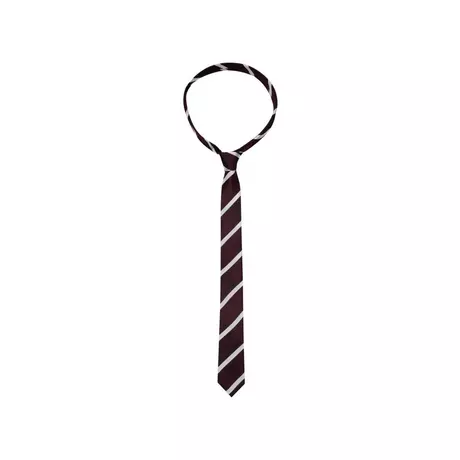 Seidensticker Krawatte Schmal (5cm) Fit Streifen  Rot Bunt