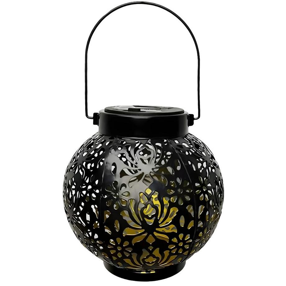 Lanterne solaire LED Motif floral