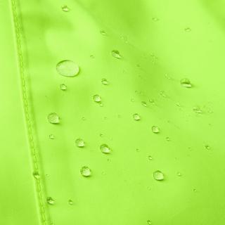 BTWIN  VESTE PLUIE VELO VILLE FEMME 120 JAUNE FLUO CERTIFIÉE EPI VISIBILITÉ JOUR 