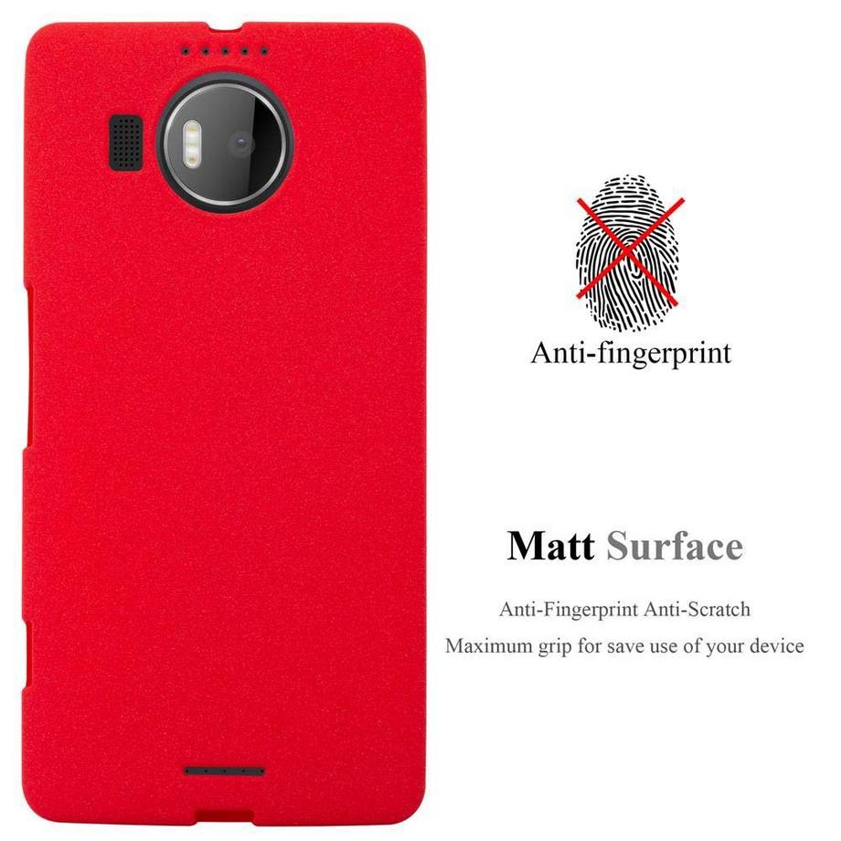 Cadorabo  Hülle für Nokia Lumia 950 XL TPU Silikon Frosted 