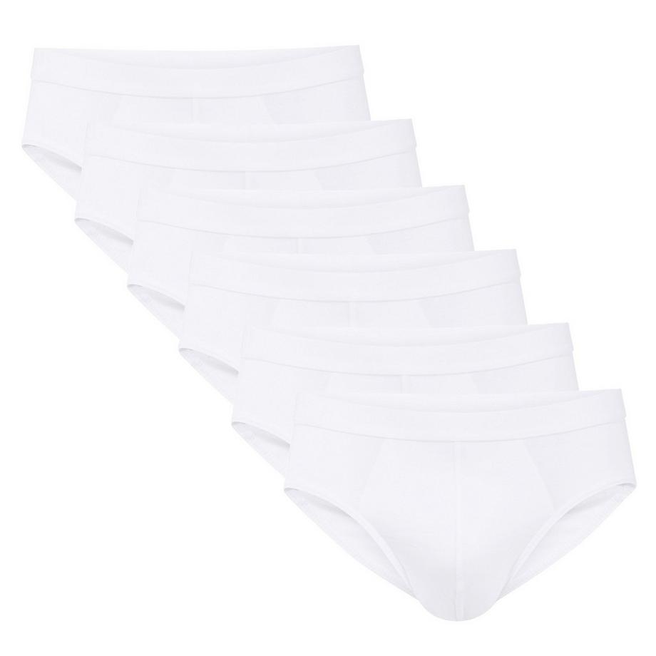 Slip  6er Pack Figurbetont-MEN BRIEF NATURAL BENEFIT
