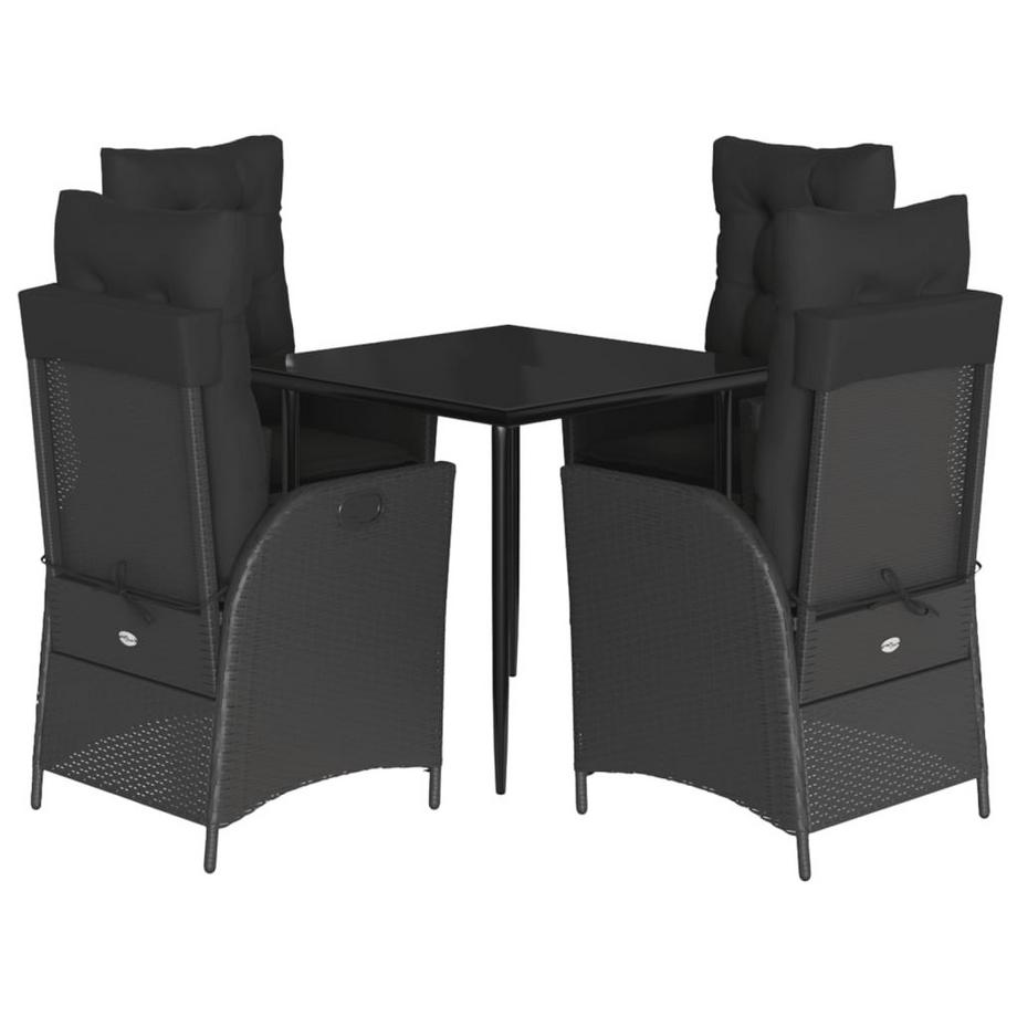 VidaXL set da pranzo da giardino Polirattan  