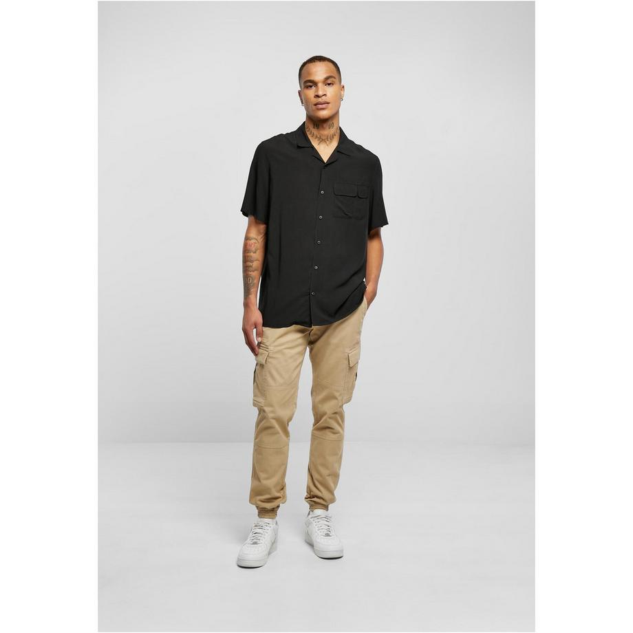 URBAN CLASSICS Viskose Kurzarmhemd  