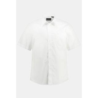 JP1880  Chemise Business à manches courtes, col Vario, coupe Comfort Fit, EasyCare blanc neige 