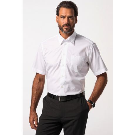 JP1880  Chemise Business à manches courtes, col Vario, coupe Comfort Fit, EasyCare blanc neige 