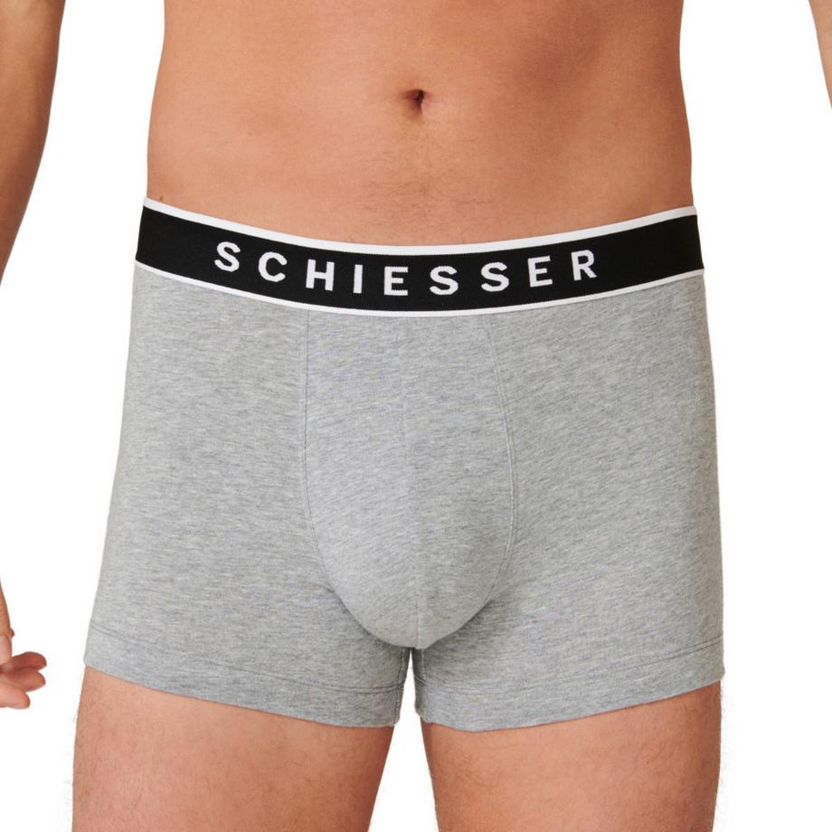 Schiesser Confezione da 6 Shorts Cotone Biologico  