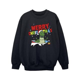 Disney  Toy Story Rex Christmas Burst Sweatshirt 