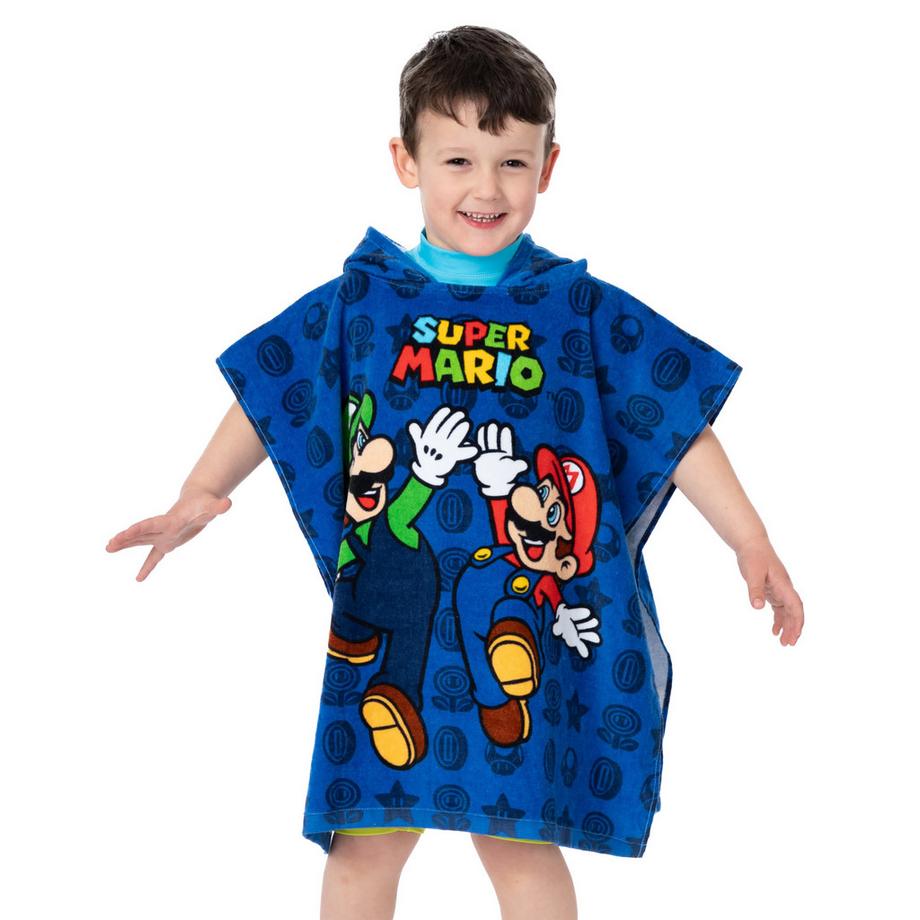 Super Mario Poncho de bain Enfant  