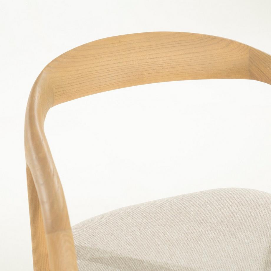 mutoni Chaise de bar Rayven nature - high  