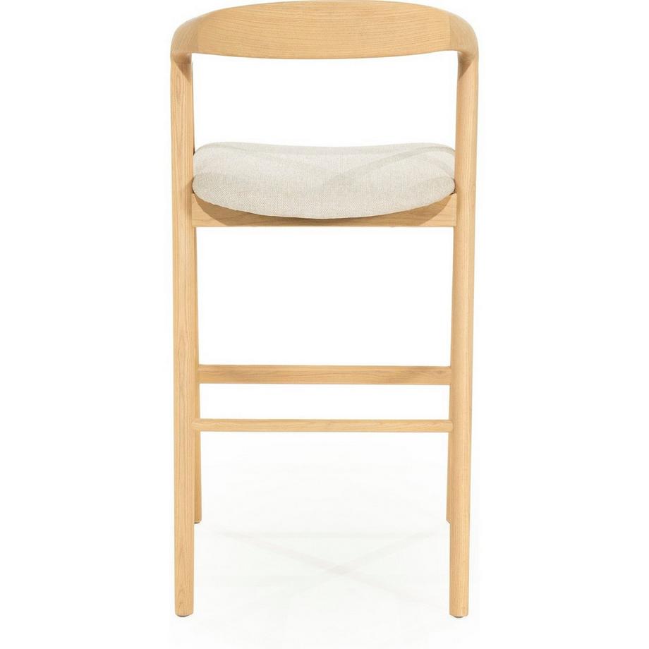 mutoni Chaise de bar Rayven nature - high  