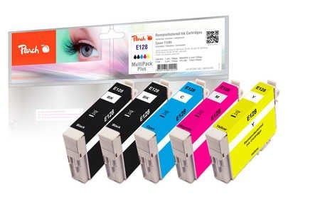 Peach  Tinte Epson T1285 Multi+ 2x7,4, 3x5,6 ml, 2xbk, c, m, y 