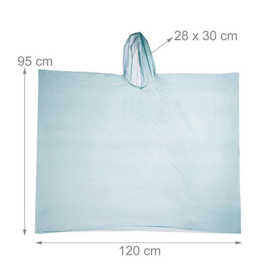 B2X  Einweg-Poncho 10er Set 