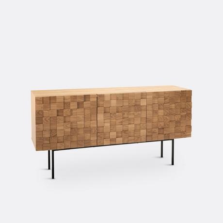 La Redoute Intérieurs  Sideboard Madria mit 3 Türen 