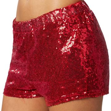 Short con paillettes