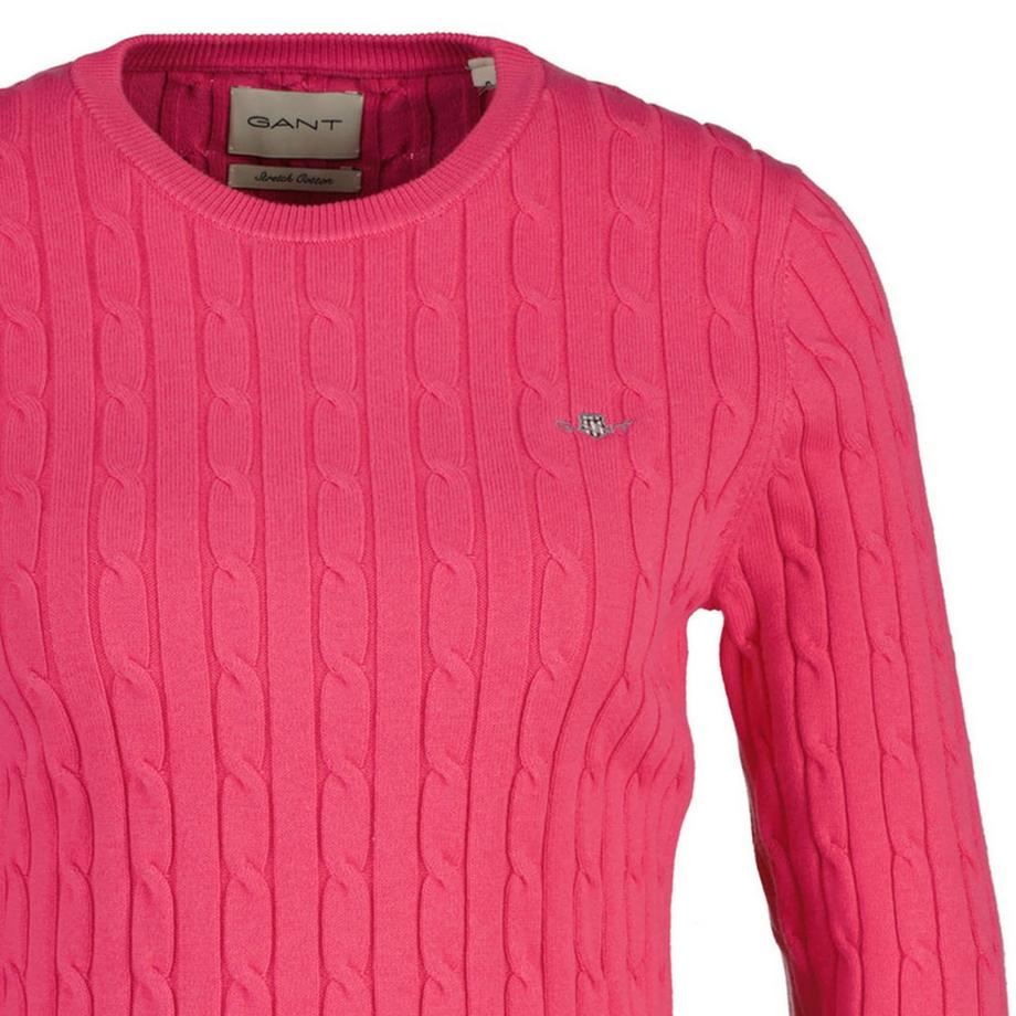 GANT Pull en tricot torsadé Coupe ajustée  