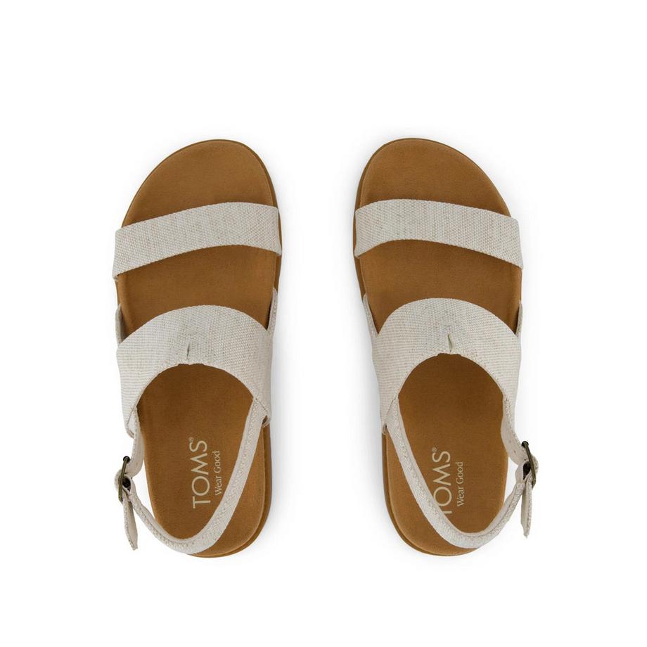 TOMS Sandales à brides croisées et boucle Sandales marin 