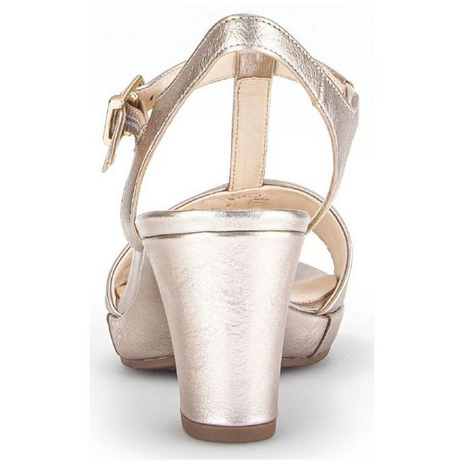 Gabor 42.391 Sandali con Plateau T-Bar  