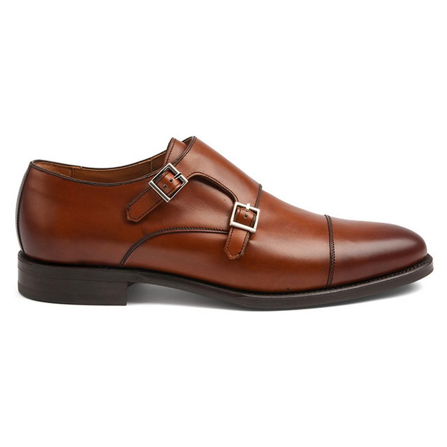 Berwick Chaussures en Cuir Double Boucle Monk Strap  