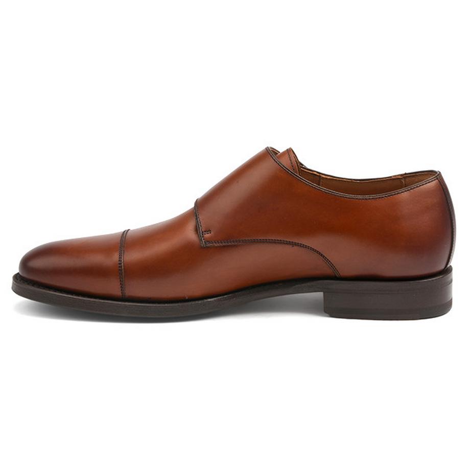 Berwick Chaussures en Cuir Double Boucle Monk Strap  