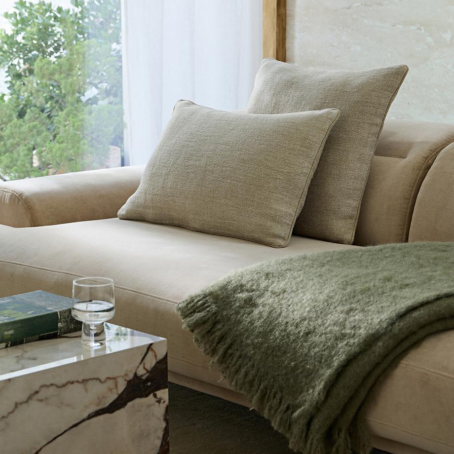 AM.PM Housse de coussin lin  