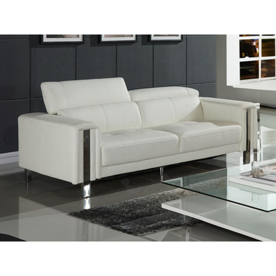 Vente-unique Canapé 3 places en simili MAROUA  