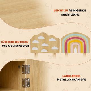 Northix Set comodino per bambini con contenitore  