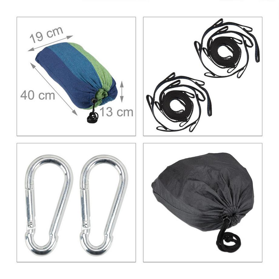 Northio Hamac XXL jusqu'à 300 kg  