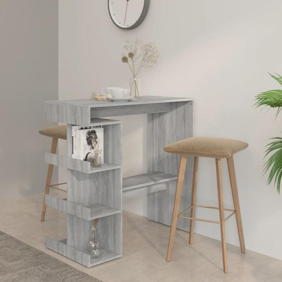 VidaXL Bartisch holzwerkstoff  