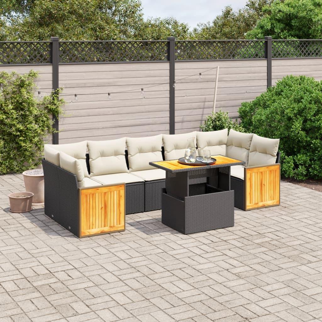 VidaXL Garten sofagarnitur poly-rattan  