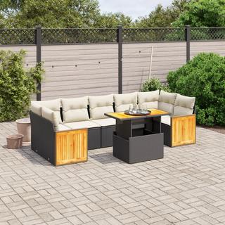 VidaXL Garten sofagarnitur poly-rattan  