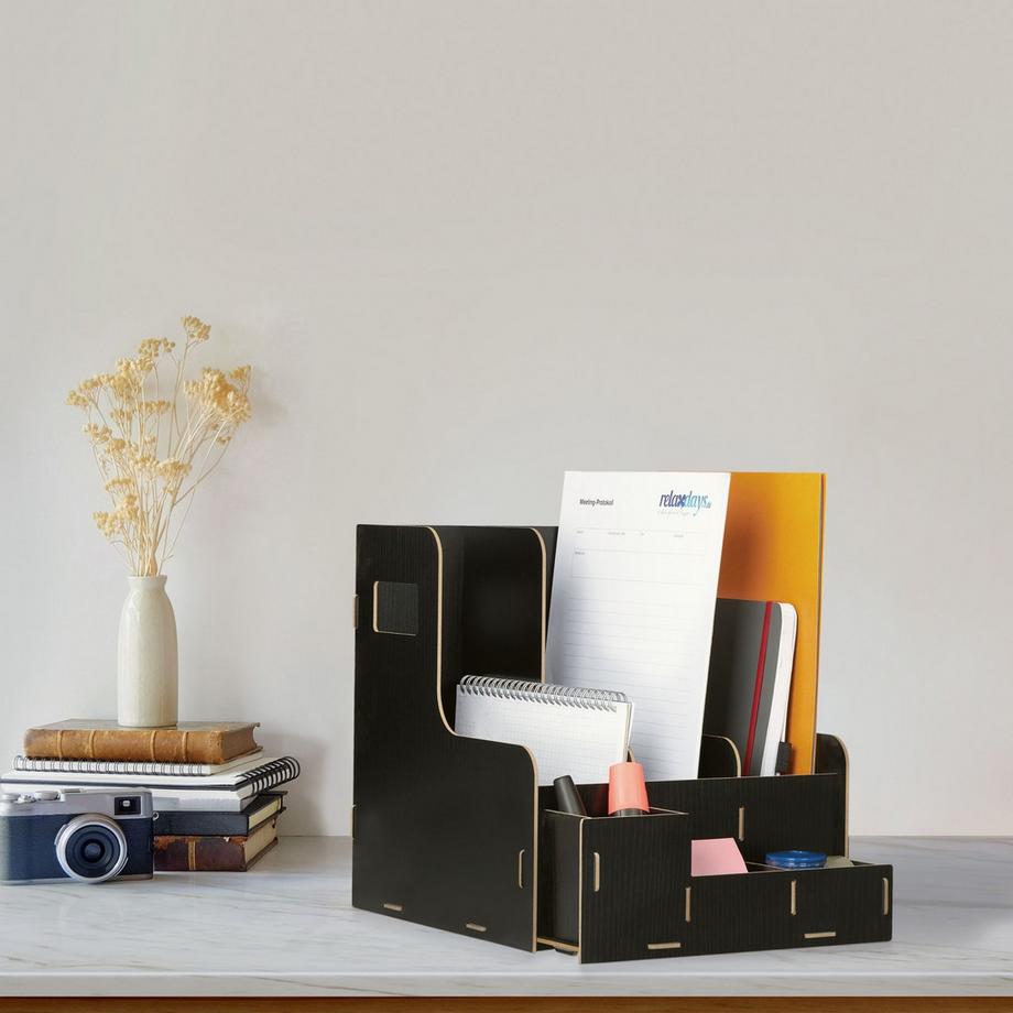 B2X Rivista e cassetta degli attrezzi con 3 scomparti  