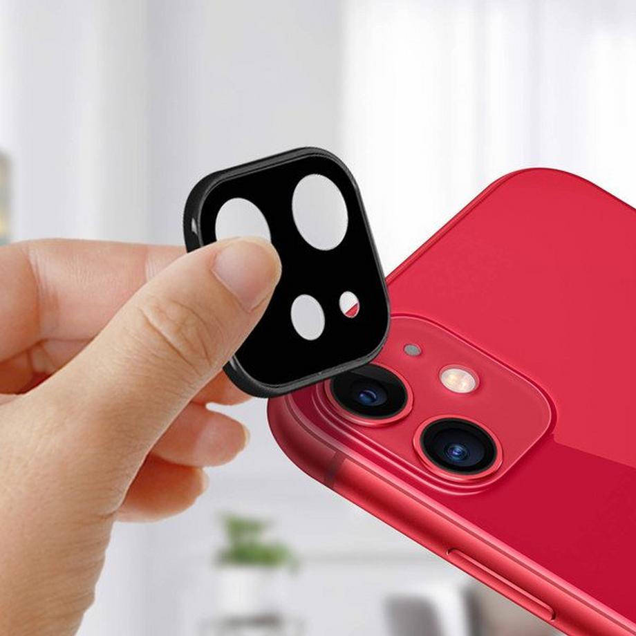 Avizar  Vetro Fotocamera iPhone 11 Nero 