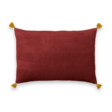 Housse de coussin velours