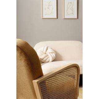 mutoni Fauteuil Dalida moutarde  