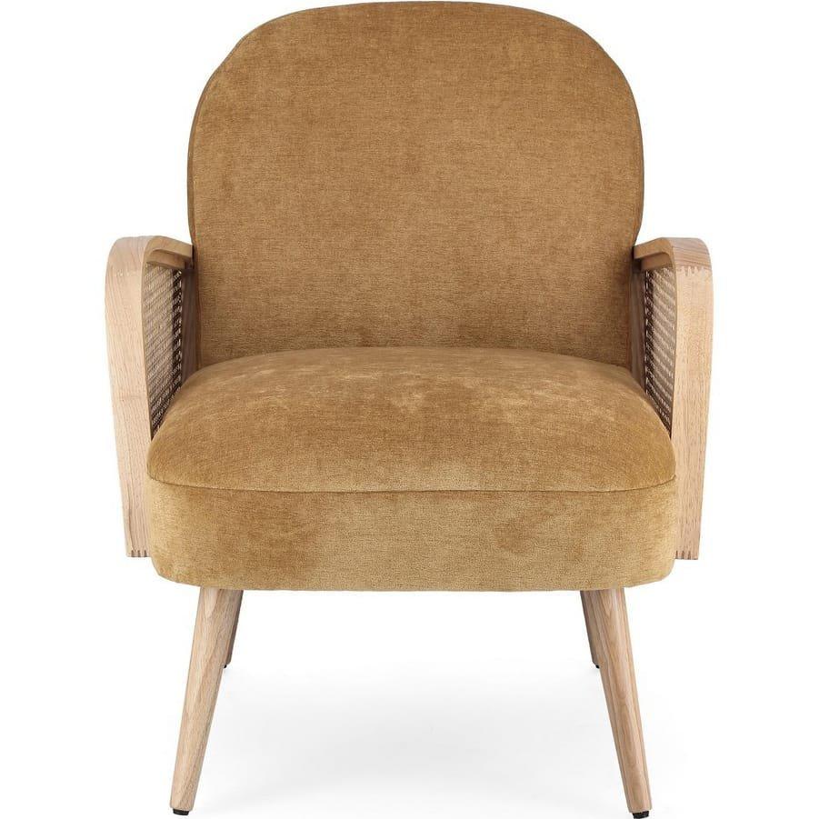 mutoni Fauteuil Dalida moutarde  